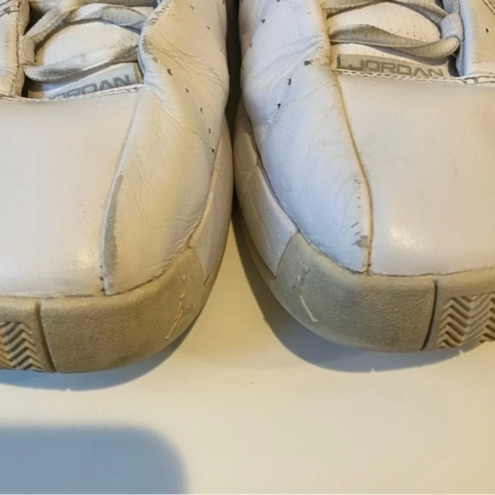 NIKE Air Jordan Men’s Size 13 TE II Advance Shoes White‎ 395468-101